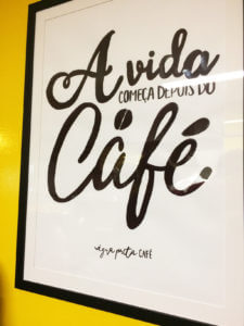 Água Preta Café Quadro