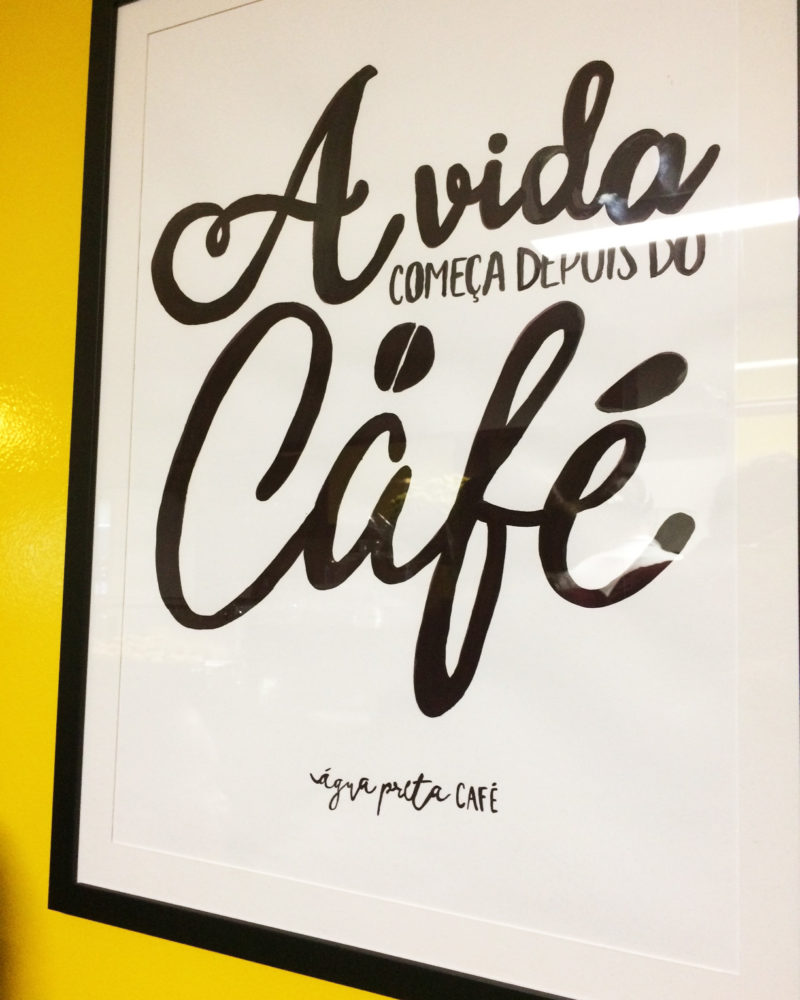 Água Preta Café Quadro