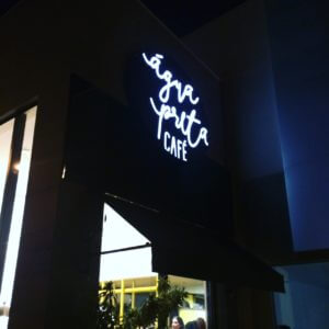 Água Preta Café Fachada